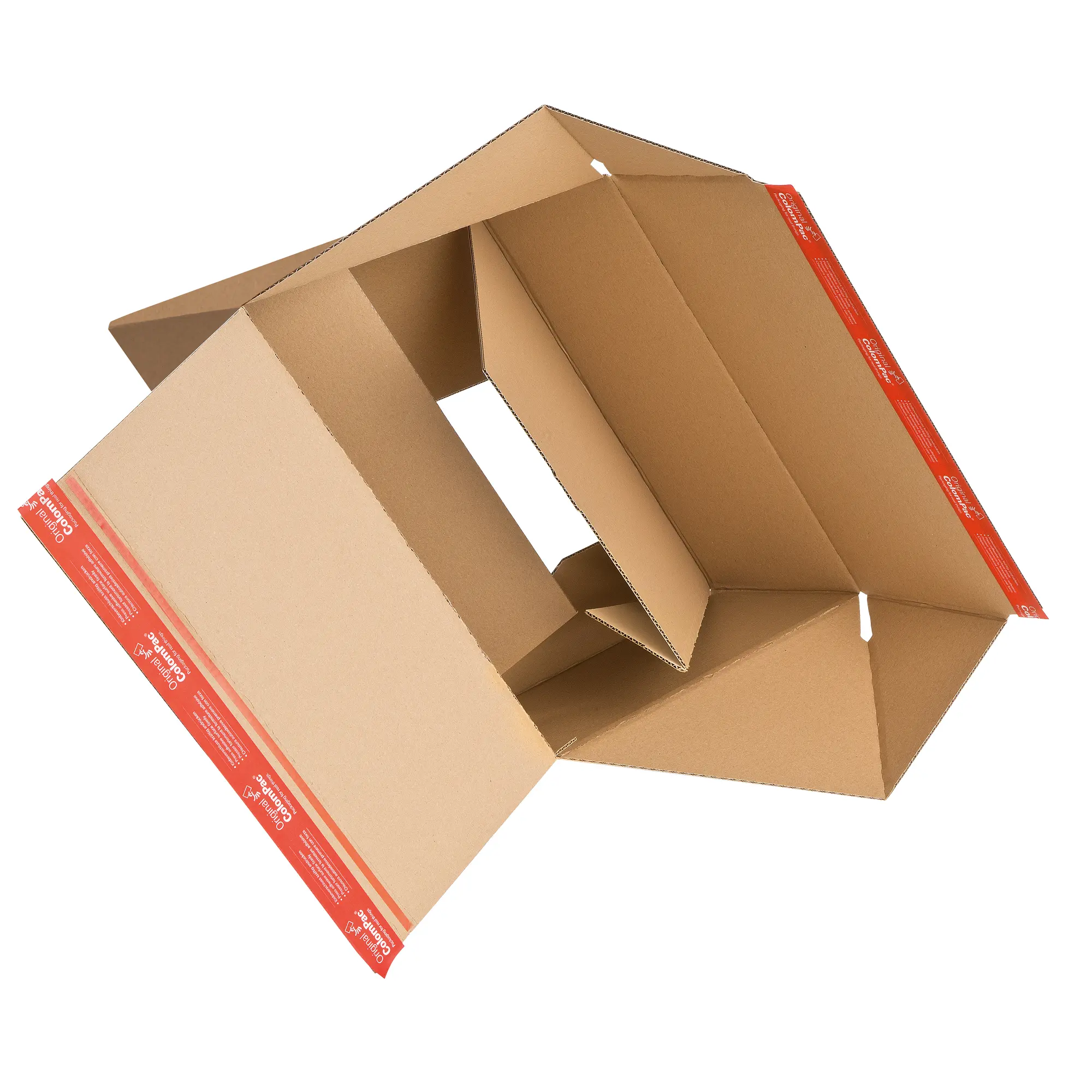 Blitzbodenkarton höhenvariabel 305x228x70-160 mm