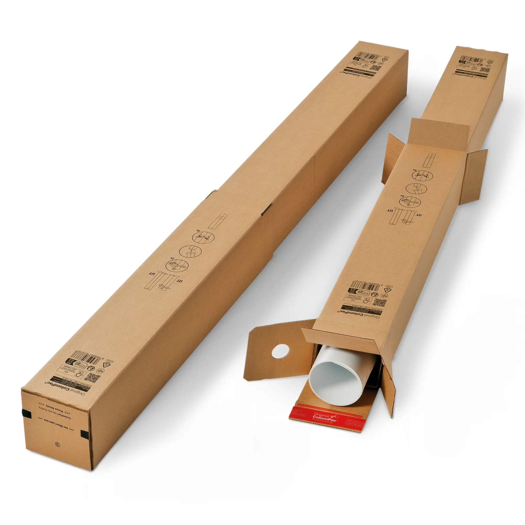 Teleskop Versandhülse 1060x108x108 mm