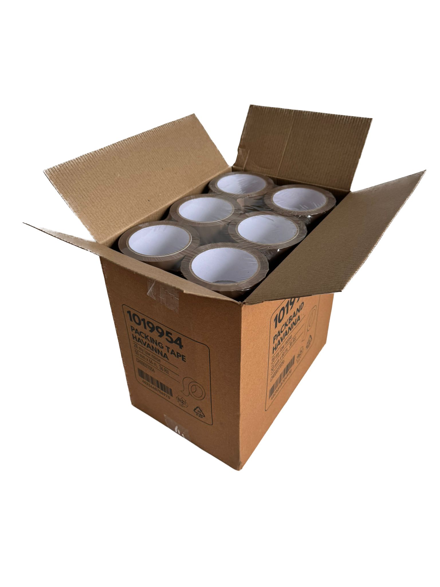 PP-Klebeband 50mm x 66m braun