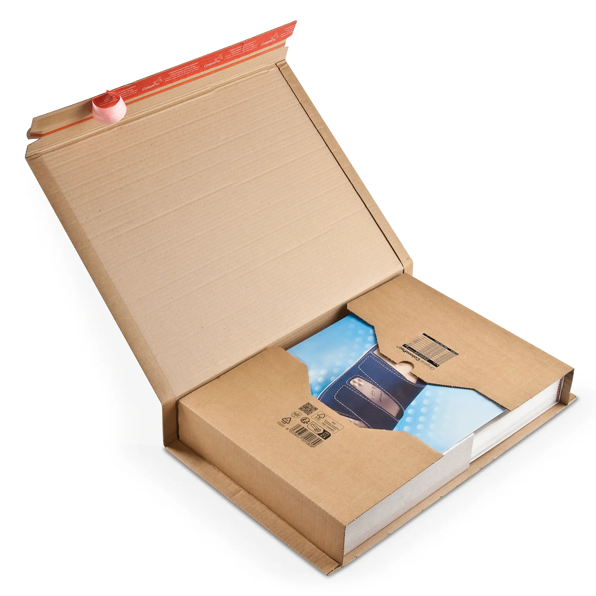 Wickelverpackung aus Wellpappe 455x320x-70 mm