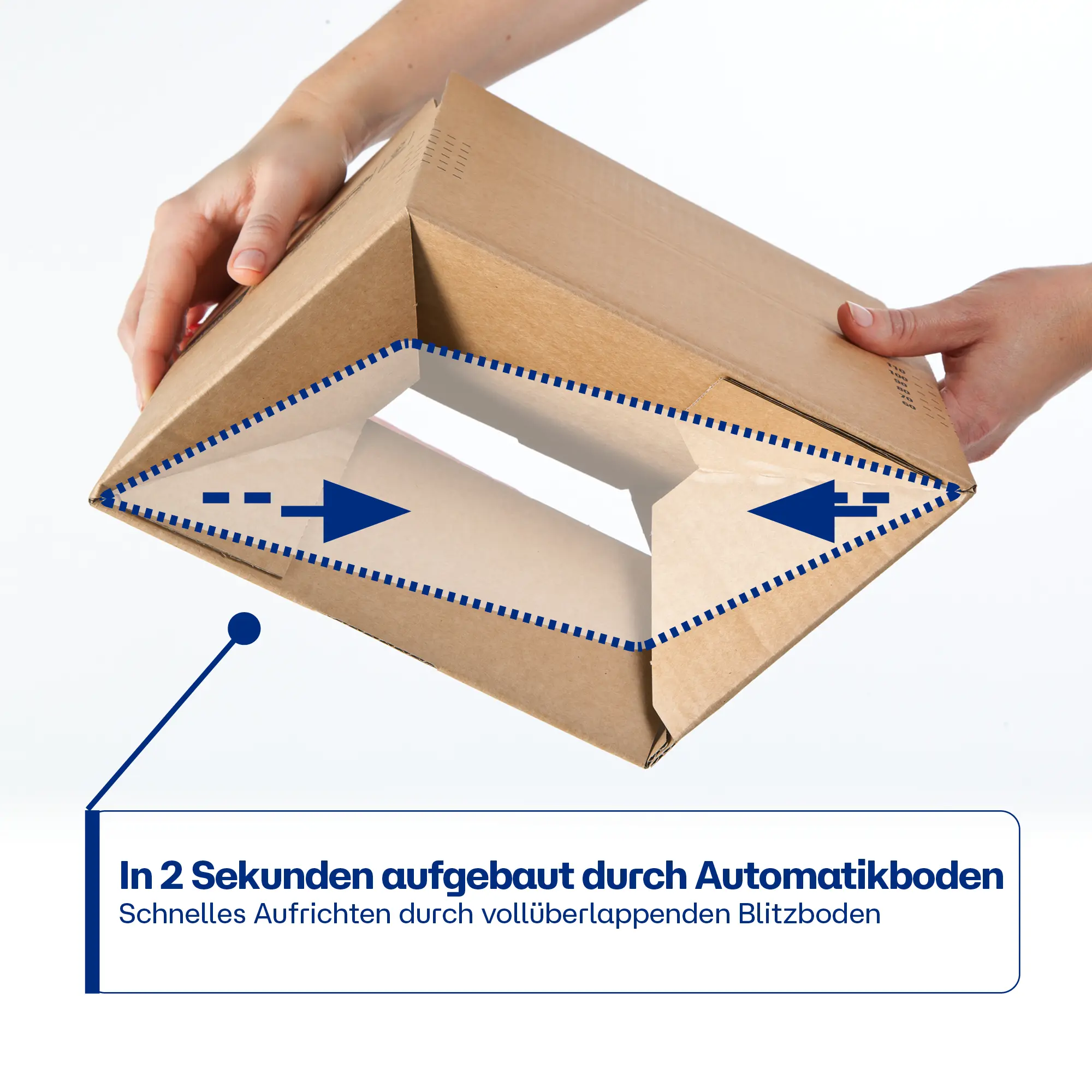 Blitzbodenkarton 340x239x64 mm