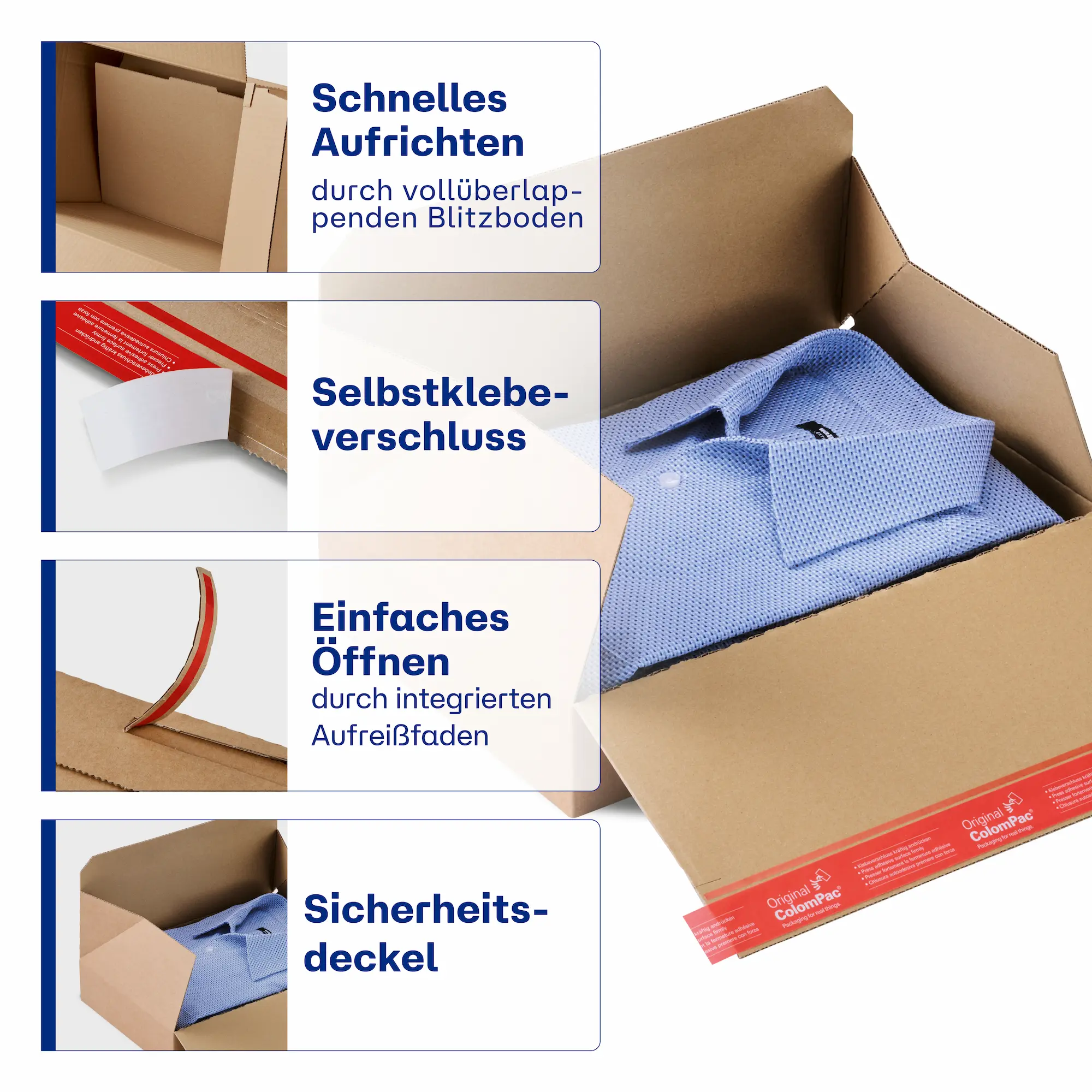 Blitzbodenkarton mit SK + AF CP 151.328