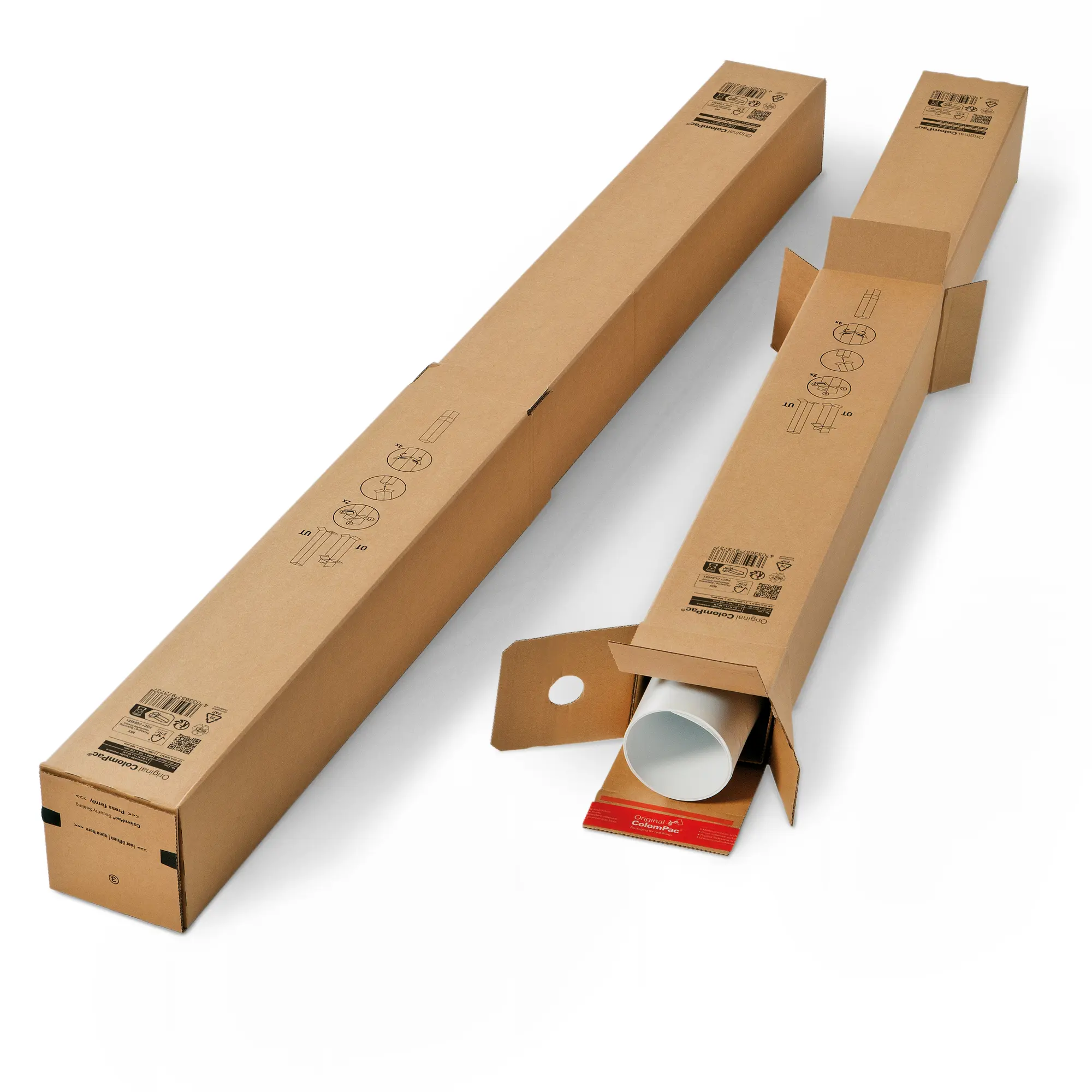 Teleskop Versandhülse 604x115x115 mm